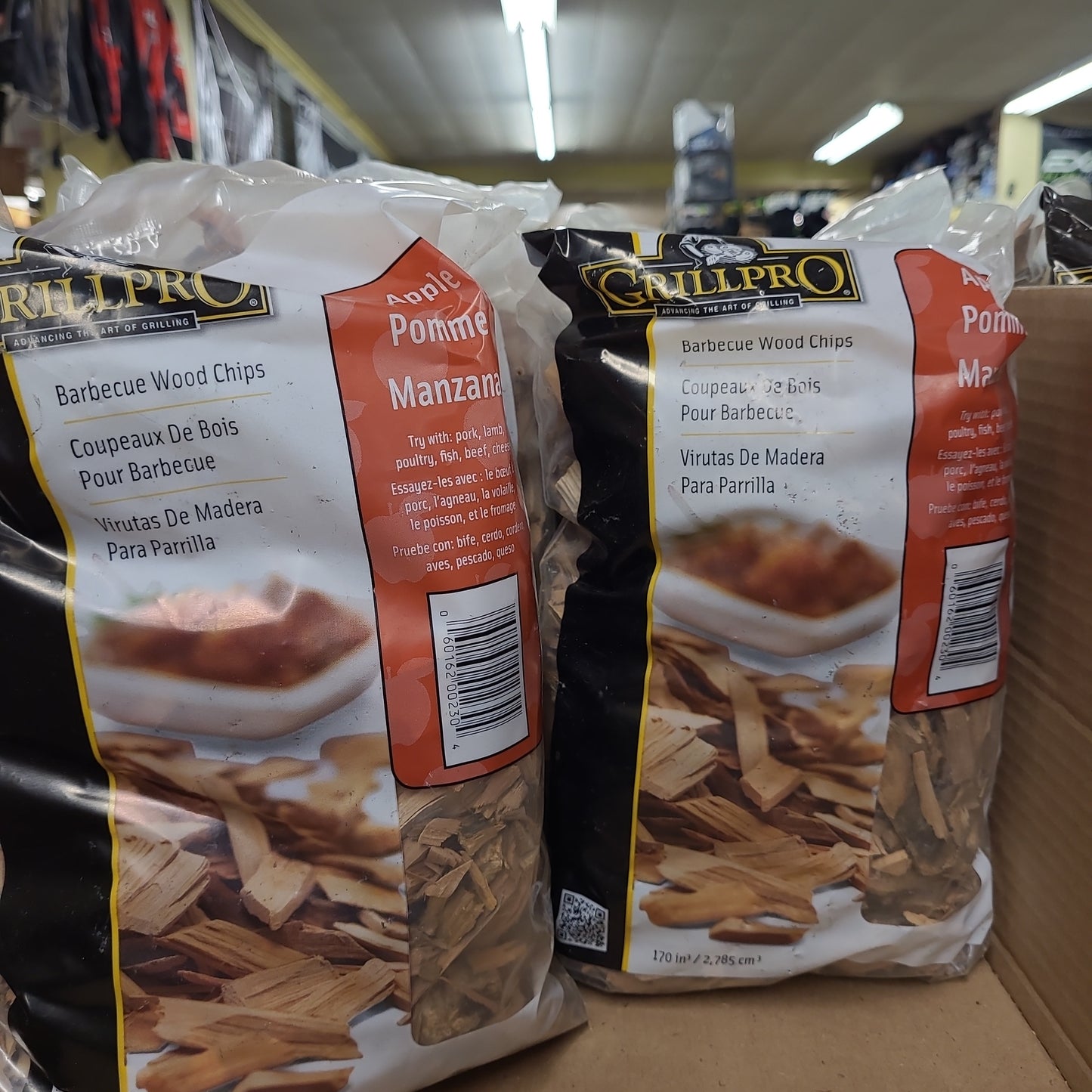 BBQ wood chips and chunks