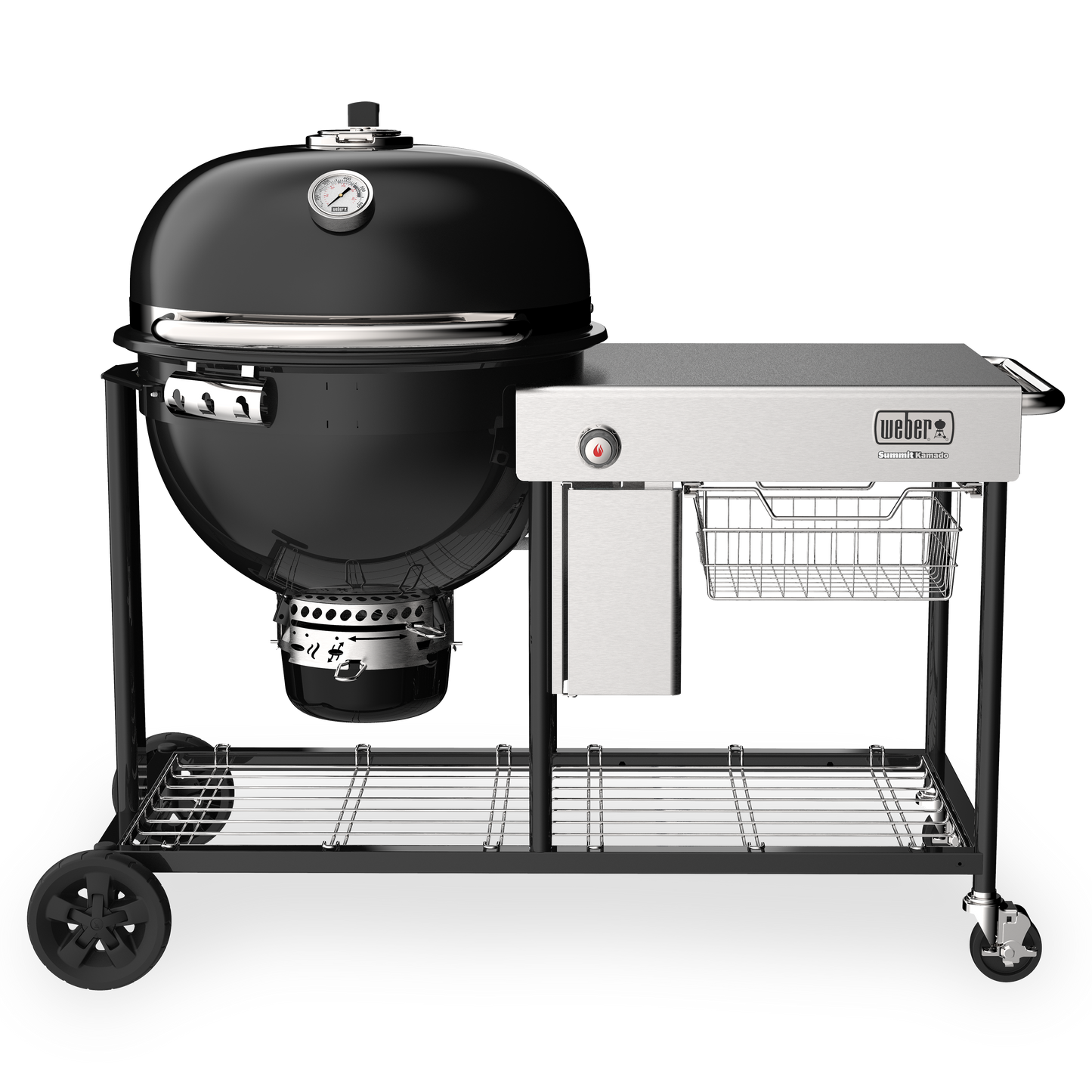 Summit- Kamado E6 Grill and Kamado S6 Grilling Center