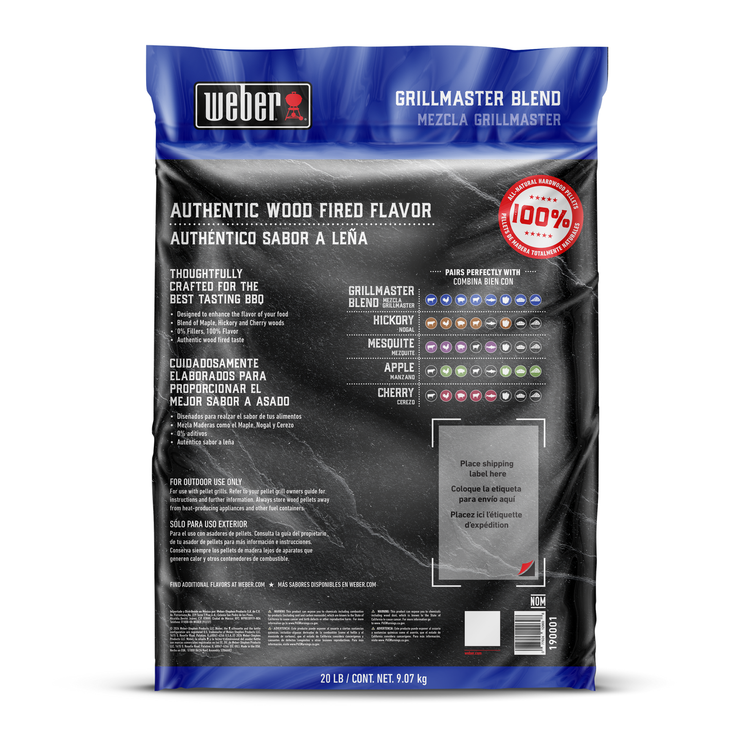 GrillMaster Blend Hardwood Pellets -20 lbs
