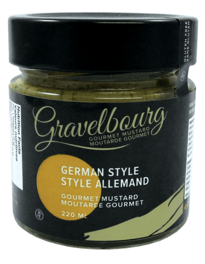Gravelbourg German Style Gourmet Mustard