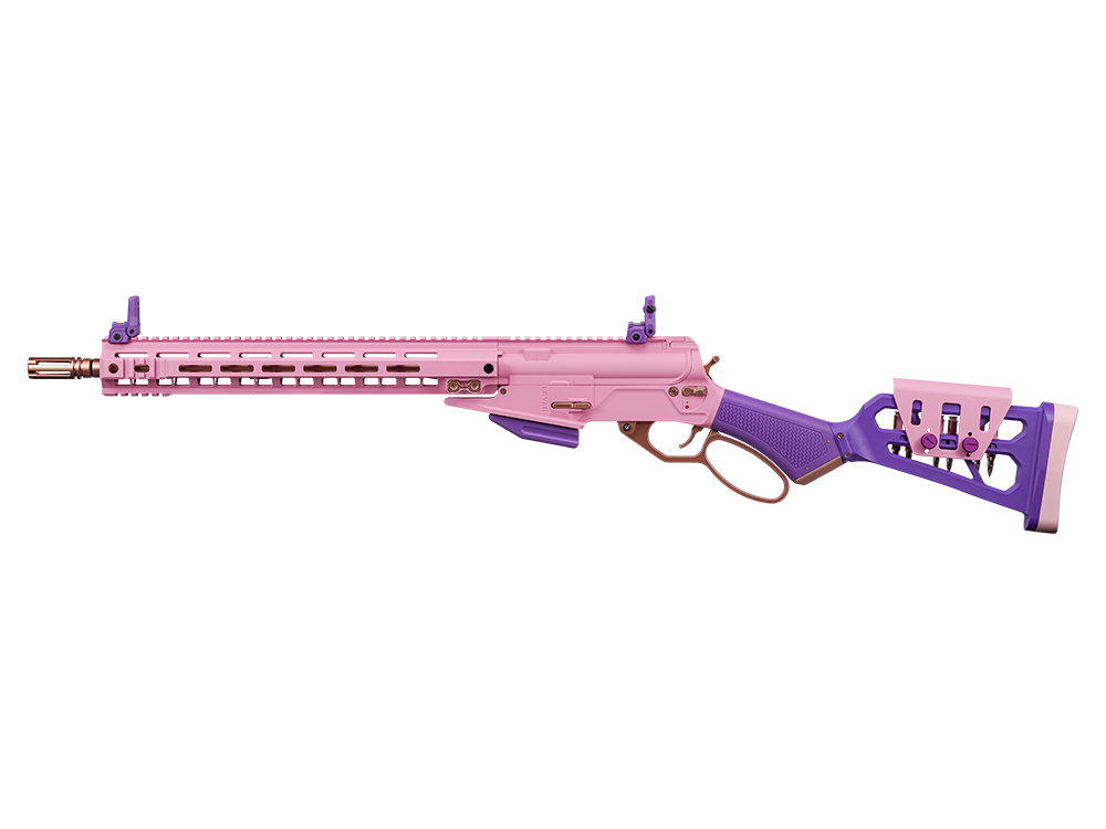 G&G LevAR 15 Inch Gas Powered Lever Action Rifle - PINK