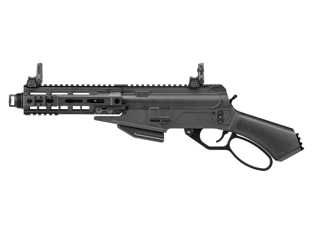 G&G LevAR 7 Inch Gas Powered Lever Action Rifle MODDED -scope, stock and fore grip