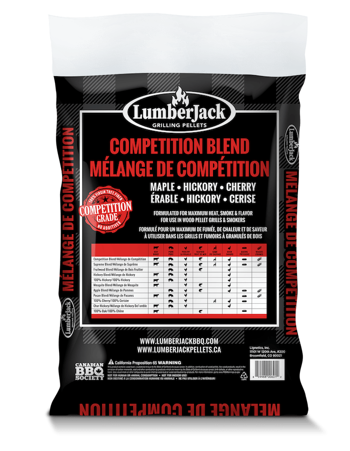 Lumberjack Competition Blend BBQ Pellets