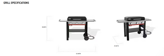 Slate™ 28" Rust-Resistant Griddle (Natural Gas)