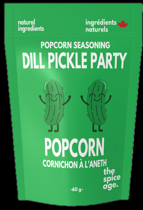 The Spice Age Dill Pickle Party Popcorn Topper