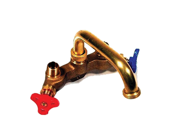 Wall mount faucet