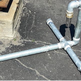 Galvanized Foot Valve Stand