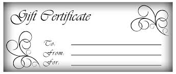 Gift Certificate