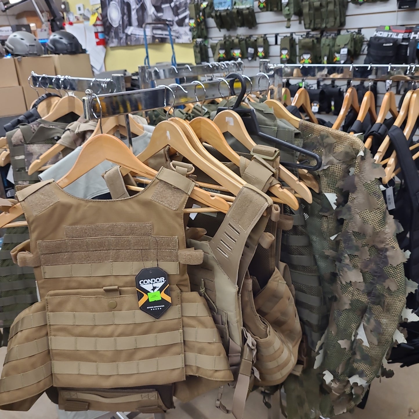 Tactical clothing and accessories
