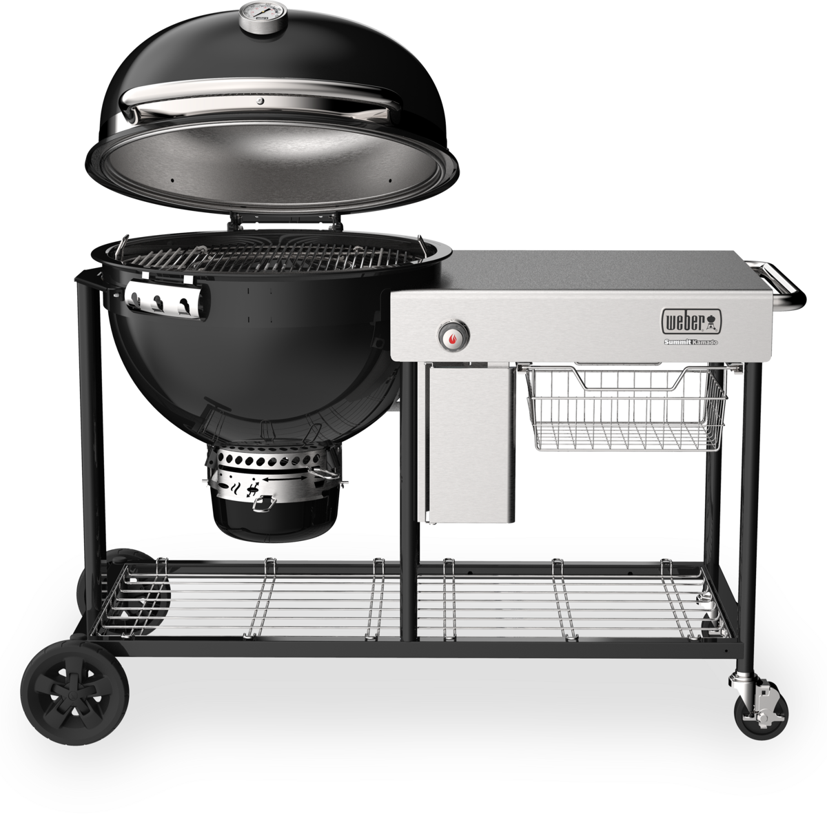 Summit® Kamado S6 Charcoal Grill Center
