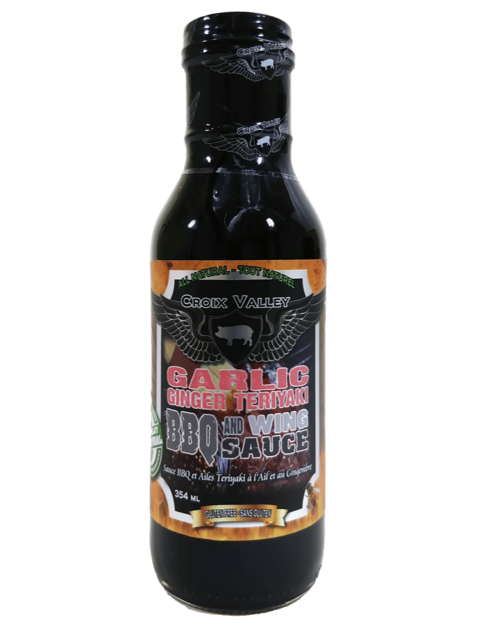 Croix Valley Garlic Ginger Teriyaki BBQ & Wing Sauce