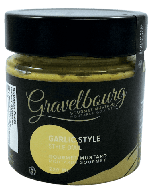 Gravelbourg Garlic Style Gourmet Mustard