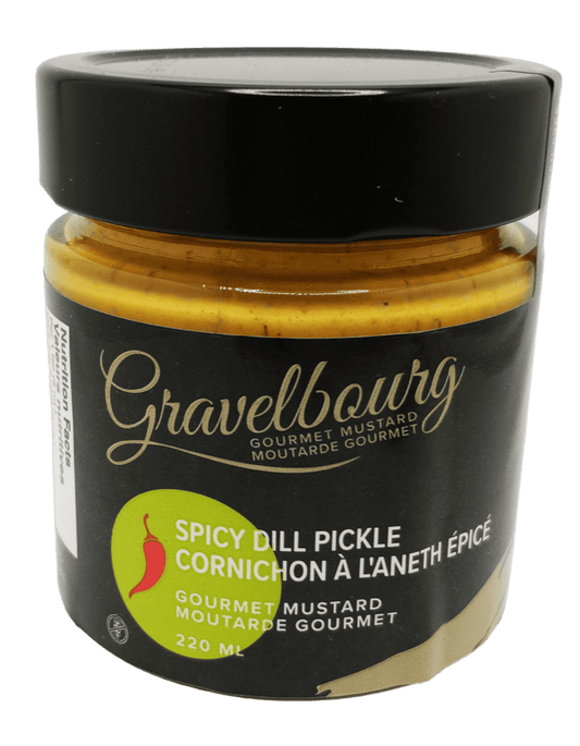 Gravelbourg Spicy Dill Pickle Gourmet Mustard