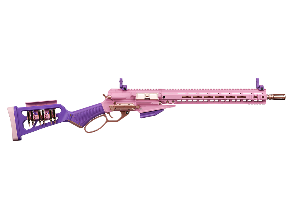 G&G LevAR 15 Inch Gas Powered Lever Action Rifle - PINK