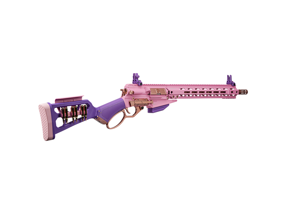 G&G LevAR 15 Inch Gas Powered Lever Action Rifle - PINK
