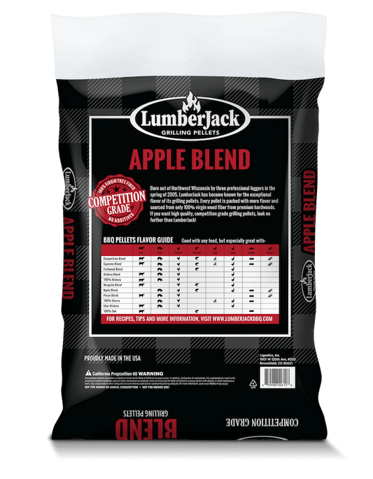 Lumberjack Apple Blend BBQ Pellets