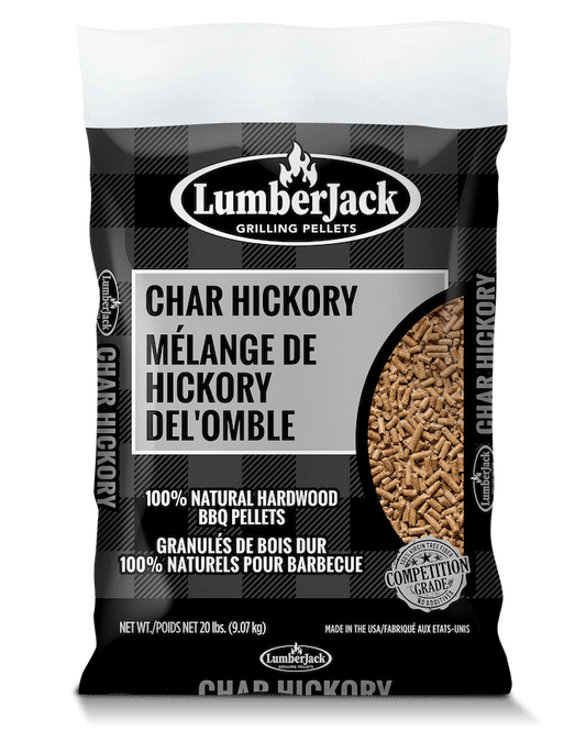 Lumberjack Char Hickory BBQ Pellets