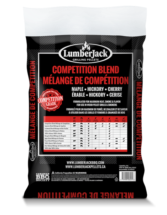 Lumberjack Competition Blend BBQ Pellets