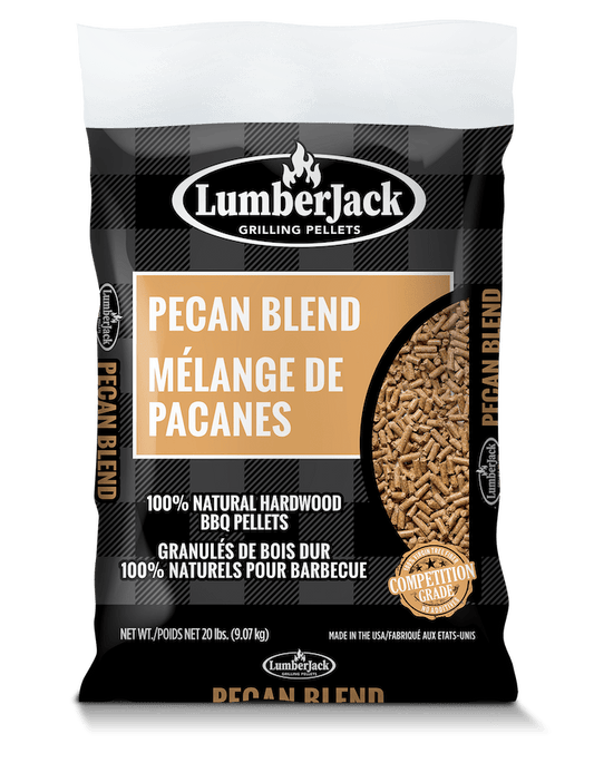 Lumberjack Pecan Blend BBQ Pellets - 20 lbs
