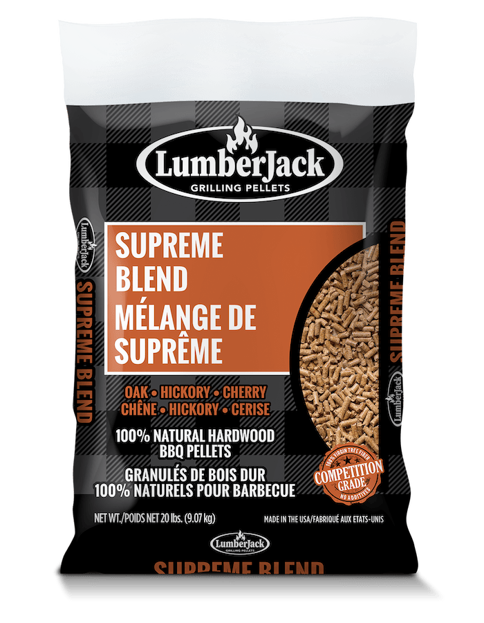 Lumberjack Supreme Blend BBQ Pellets - 20 lbs